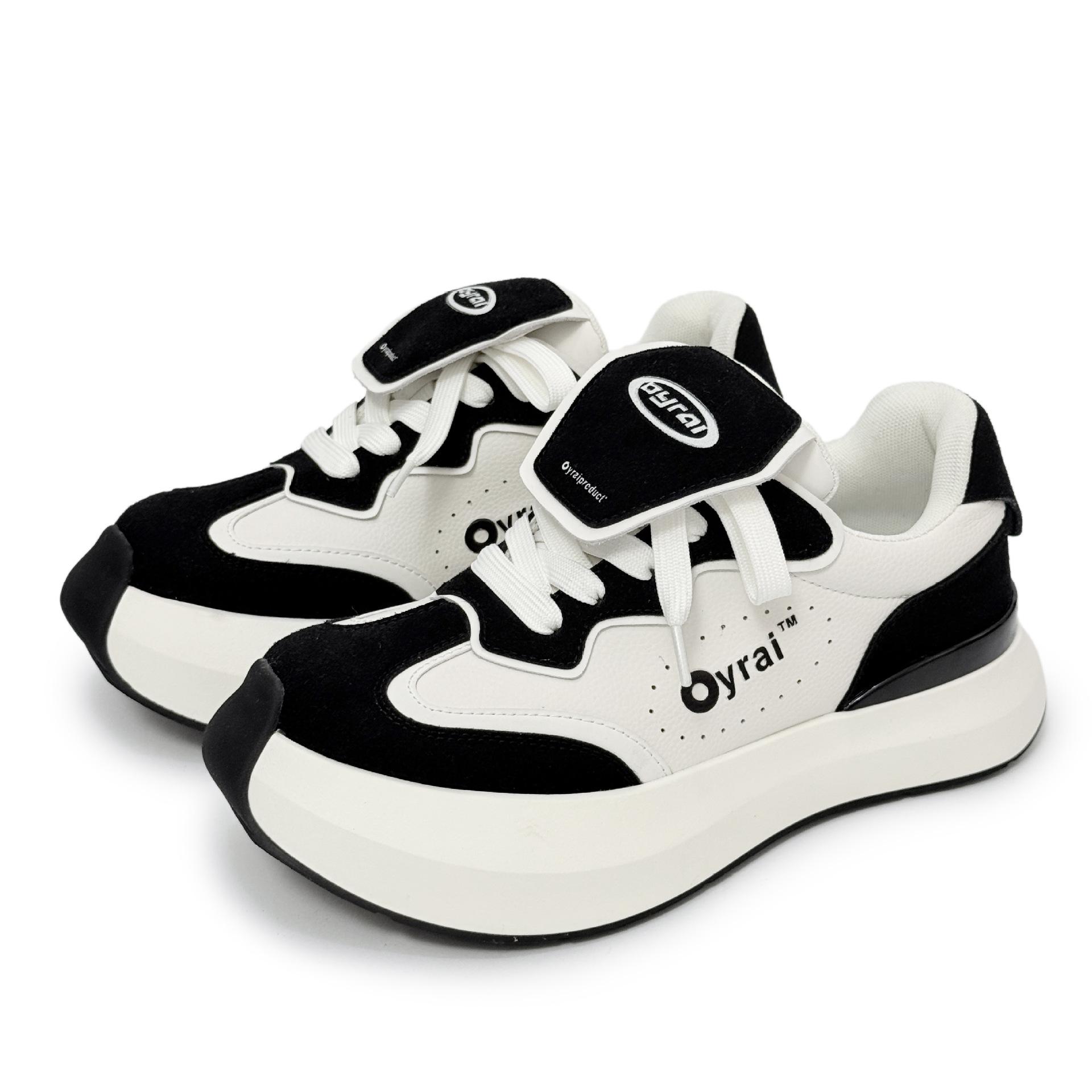 

Niche White Cloud Trend Sneakers: Thick-Soled, Height-Boosting Unisex Casual Shoes 43 Man