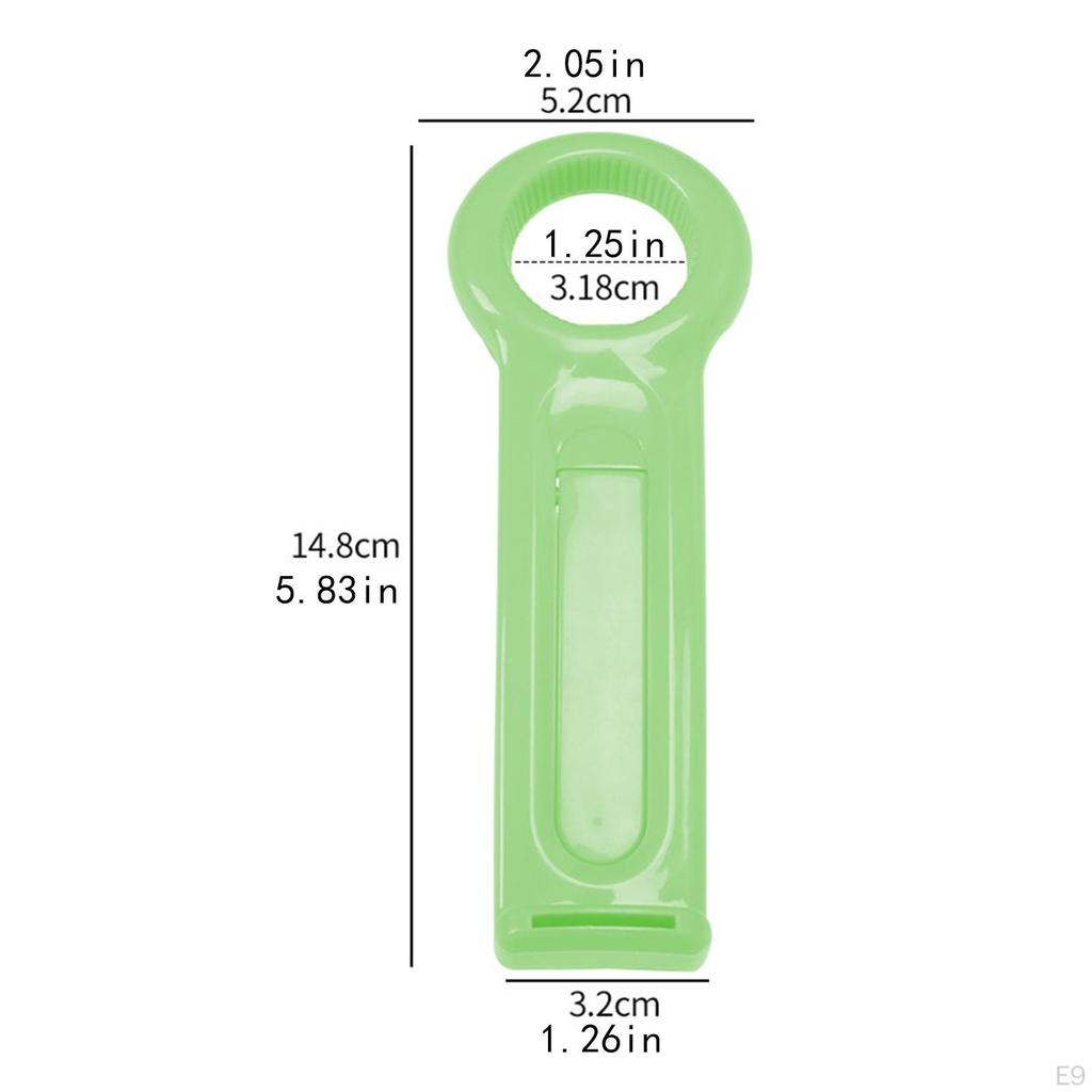 2 in 1 Bottle Opener Can Easy to Use Versatile Novelty Non Slip Grip for Picnic Kitchen