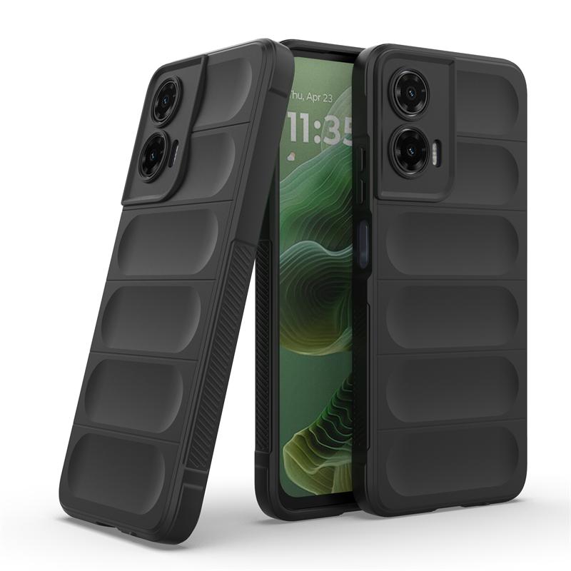 Shockproof Phone Case For Motorola Moto G35 Case Anti-Slip Silicone Full Back Cover For Moto G35 Case For Moto G35 5G 6.72 Inch