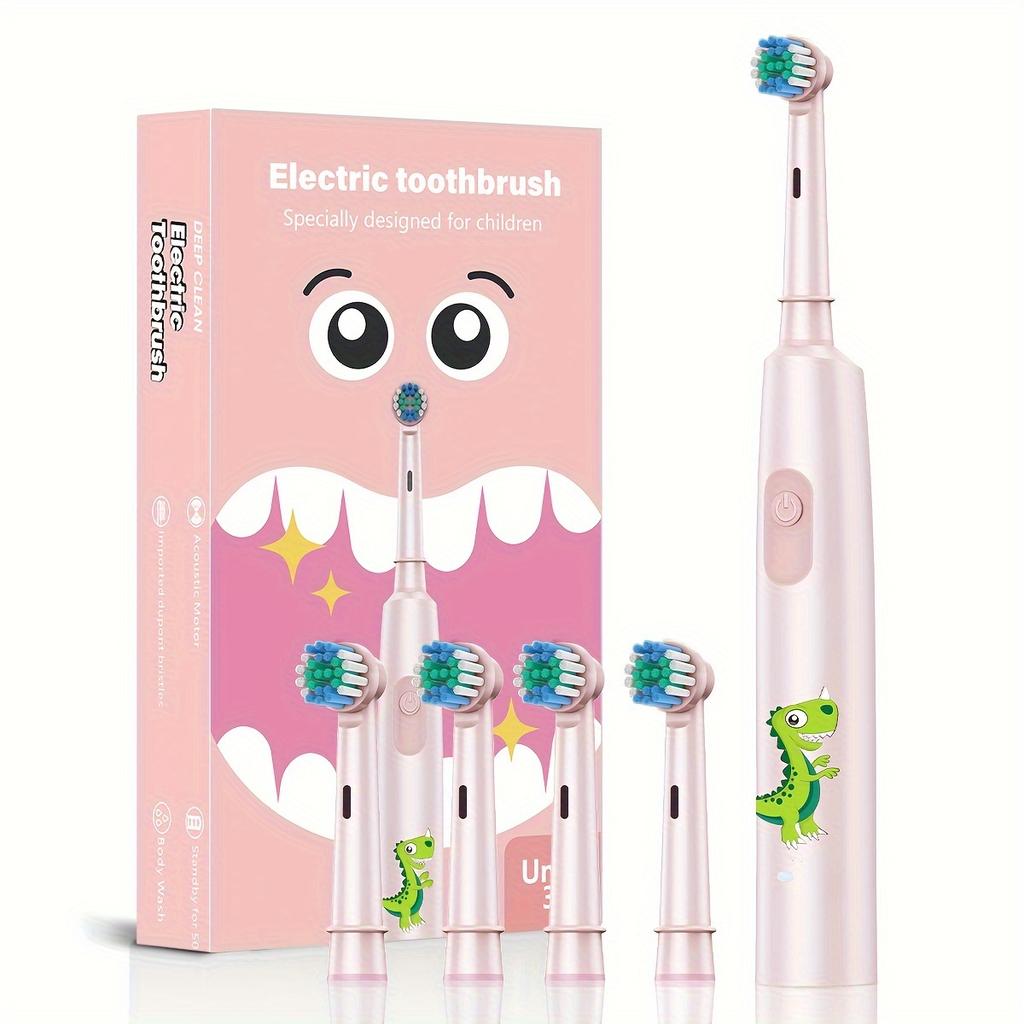 Electric Toothbrush with 3 Cleaning Modes, Automatic Deep Clean Rechargeable Soft Bristle Toothbrush for Kids And Adults, Unisex Dental Tool