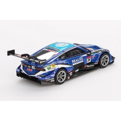 MINI GT 1/64 Scale Nissan Z GT500 SUPER GT Series 2023 #24 REALIZE CORPORTATION ADVAN Z KONDO RACING (Left-Hand Drive) Finished Model MGT00850-BL