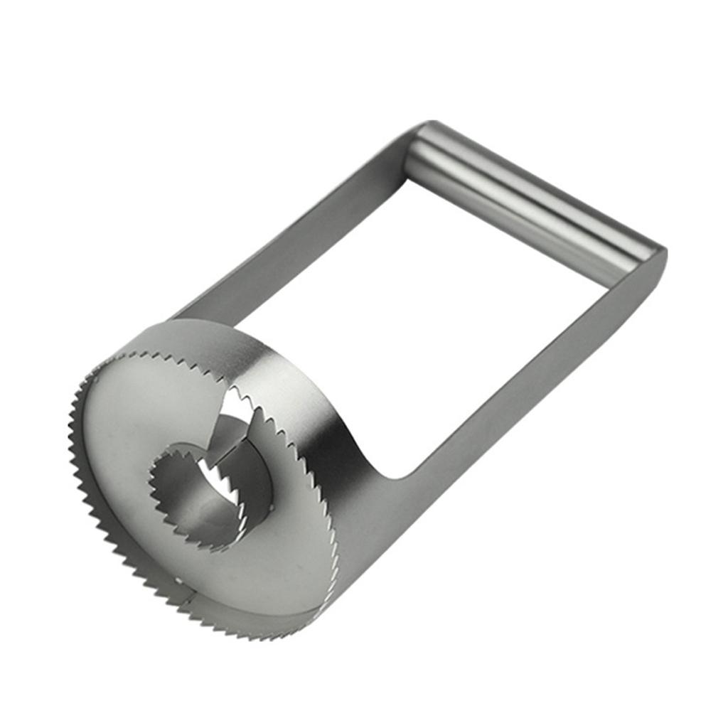 2IN1 Pineapple Corer Slicer Convenient Handy Fruit Cutting Gadget Stainless Steel Core Remover Tool for Kitchen Use