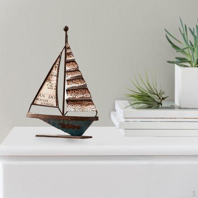 Yacht a Vela Barca Fai da Te Modello di Nave in Ferro Regalo Fatto a Mano Decorazione Esposizione Collezione