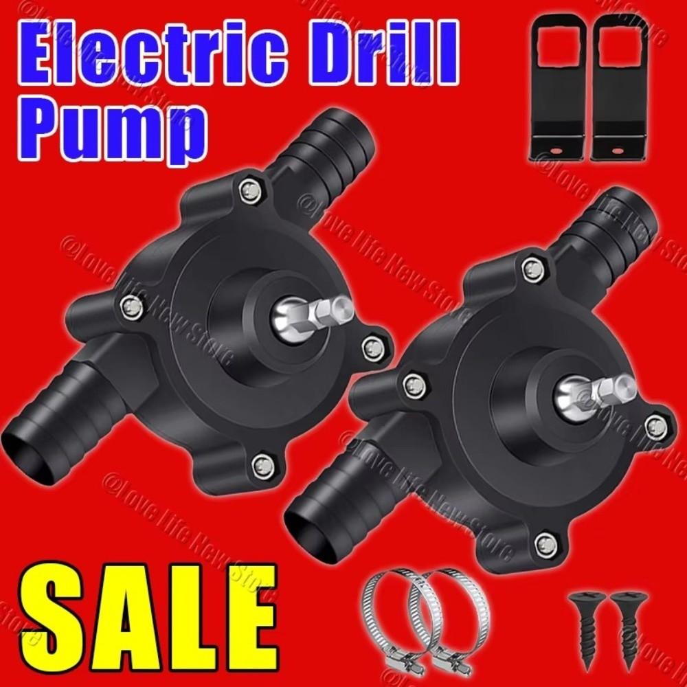 Mini Drill Pump Multi-Purpose Portable Hand Pump New Electric Drill Powered Pump  Aquarium Use