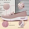 Women's Soft Sole Flat Shoes - Comfortable Fly-Knit for Middle-Aged & Elderly