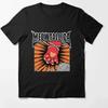 Funny Cat Meowtallica Cat Rock Music Graphic Print Men T Shirt Rock Music Fashion Crew Neck Short Sleeve T Shirt Women