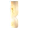Minimalist All-Copper Marble Wall Lamp - Luxury Design for Living Room or Bedroom