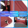 GLC GLB Car Seat Gap Organizer Leather Console Side Pocket Storage Box For Mercedes Benz AMG W204 W205 W203 W211 W201 W210 W108