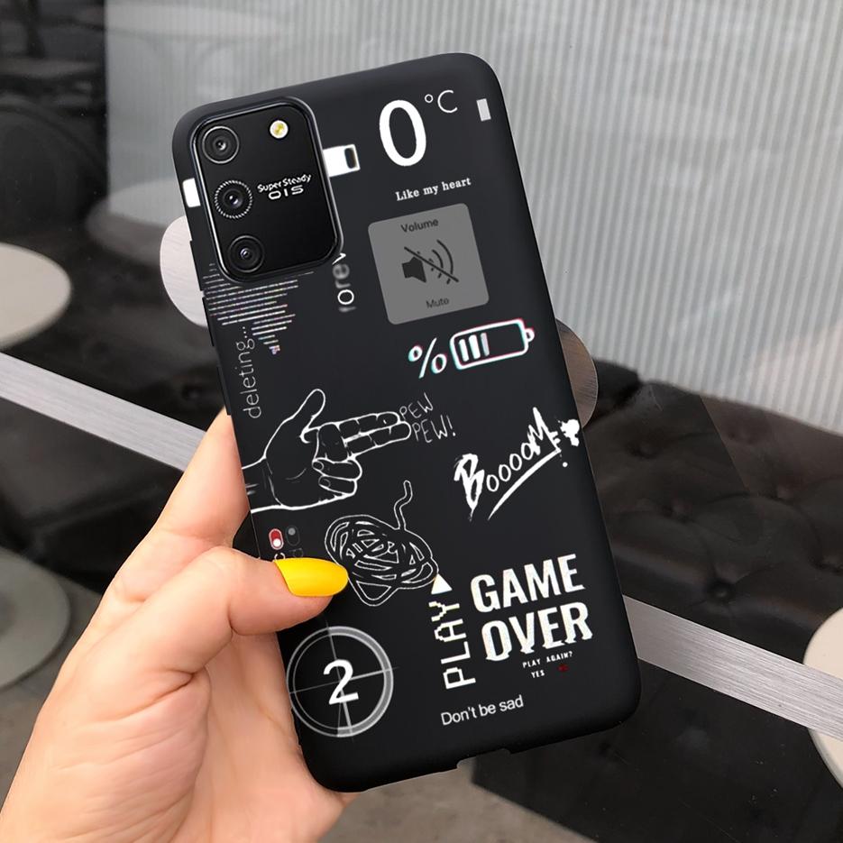 For Samsung Galaxy S10 Lite Case SM-G770F Luxury Art Painted Cover Soft TPU Phone Case For Samsung S10 Lite S10Lite Fundas Coque