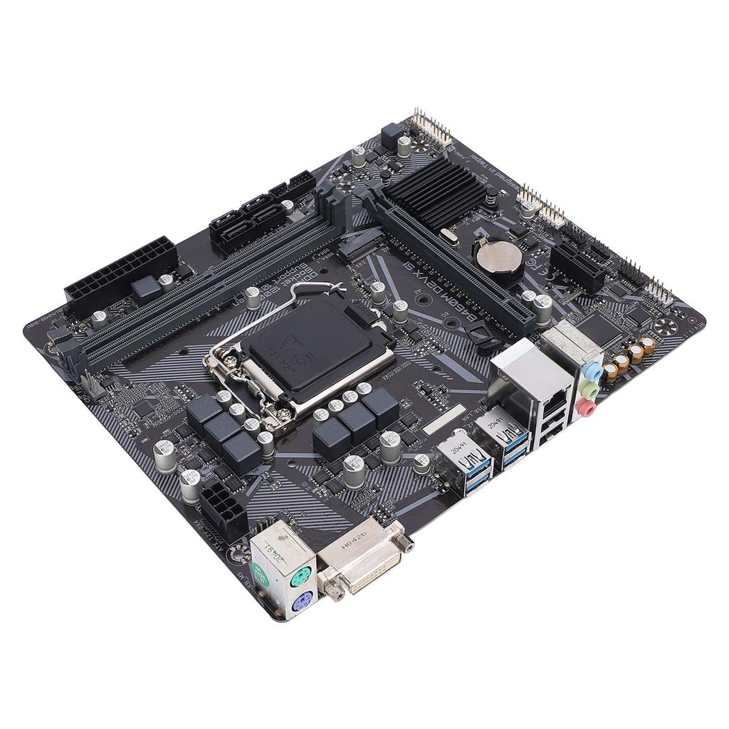 B460M D2VX SI Desktop-PC-Motherboard 2 X DDR4 DIMM-Slot Unterstützung LGA 1200 M.2-Schnittstelle PCI E 3.0 M ATX-Motherboard für