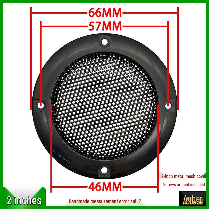 Metal Mesh Speaker Grille Dustproof Cover for 2  to 10  Car Speakers