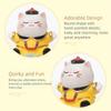 Emperor Cat Mini Resin Doll Miniature Cartoon Cat Ornaments  Dollhouse Decoration