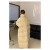 Winter Women's Down Jackets Baggy Thickening Warm Long Money Hooded Korean Fashion Boutique Clothes Bubble Cotton Padded Coats