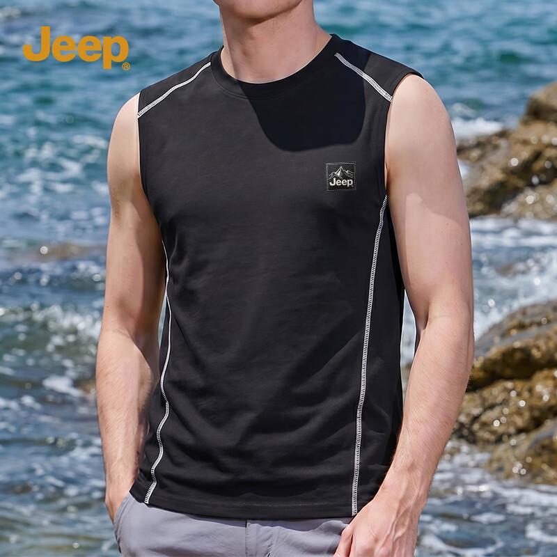 JEEP Men s Classic 10A Antibacterial Tank Top XL
