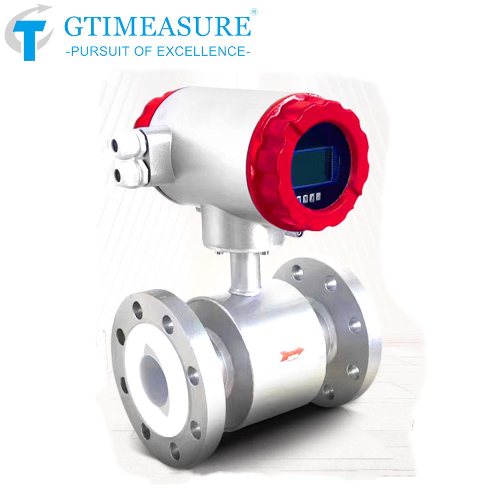Sewage Waste Water Flow Meter Electromagnetic Flow Meter 4-20mA RS485 Modbus Water Treatment