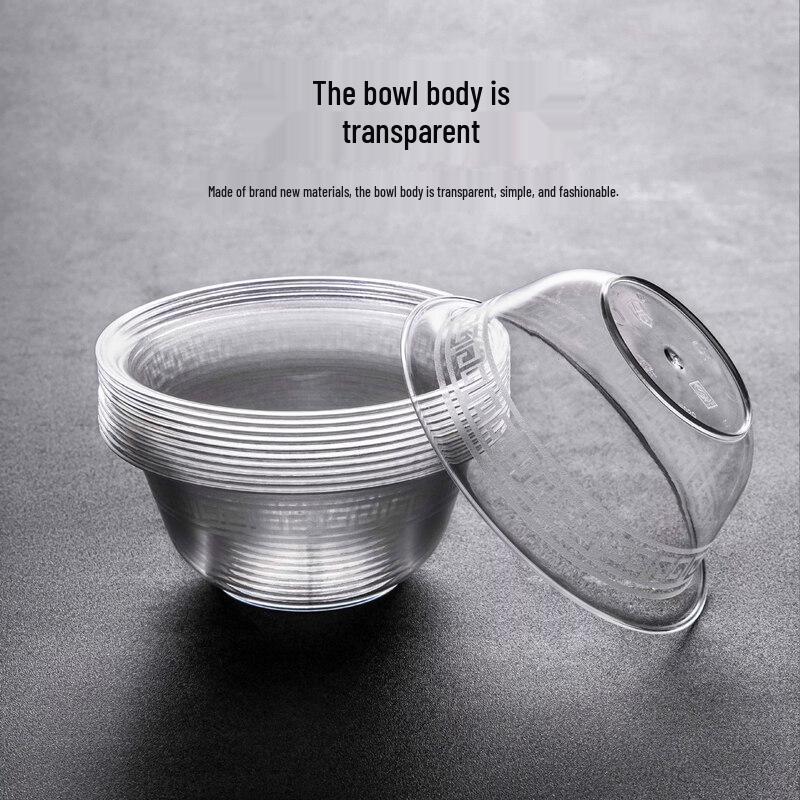 Jinyuan Disposable Clear Plastic Bowls