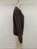 2026 Autumn/Winter Women's Retro Solid Color Round Neck Loose Knit Cardigan