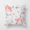 Birds and Flowers Decorative Pillowcases Living Room Office Home Pillowcases Car Ornaments