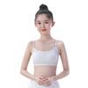 Girls' Adjustable Cotton Bandeau Bra for Middle & High School Students, Ages 12-18