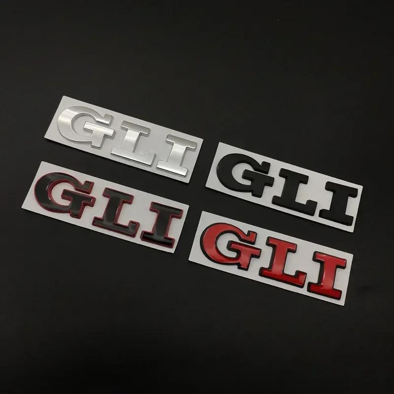 8.5x3cm Car Side Metal Badge Rear Trunk Stickers for Volkswagen VW GLI Emblem GOLF 5 6 7 JETTA MK4 MK5 PASSAT Polo TOURAN T-ROC YH7