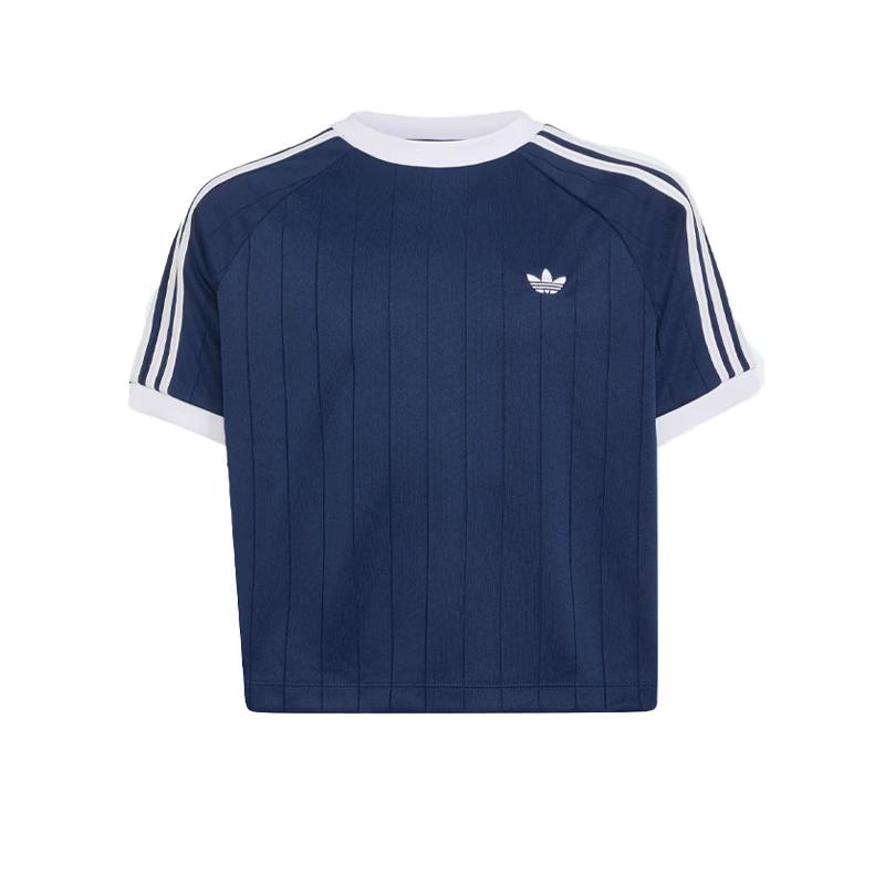 Футболка Adidas в тонкую полоску 170