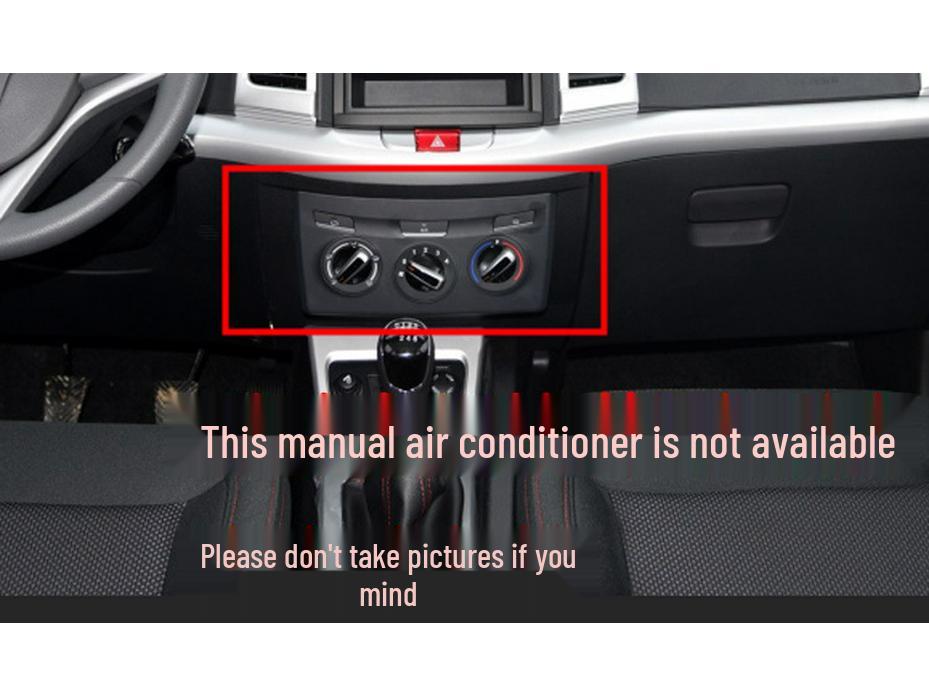 JAC Refine S3 2014-2016 Interior Decoration Stickers: Console, Shift Lever, Door Handle.