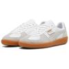 Puma Унисекс Palermo Кожаные Ретро Терраса Стиль Жизни Кроссовки Белый Ледниковый Серый Резина 396464-12