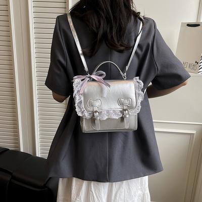 Portable Personalized Bag Women's Summer New Fashion Backpack College Style Casual Shoulder Backpack
