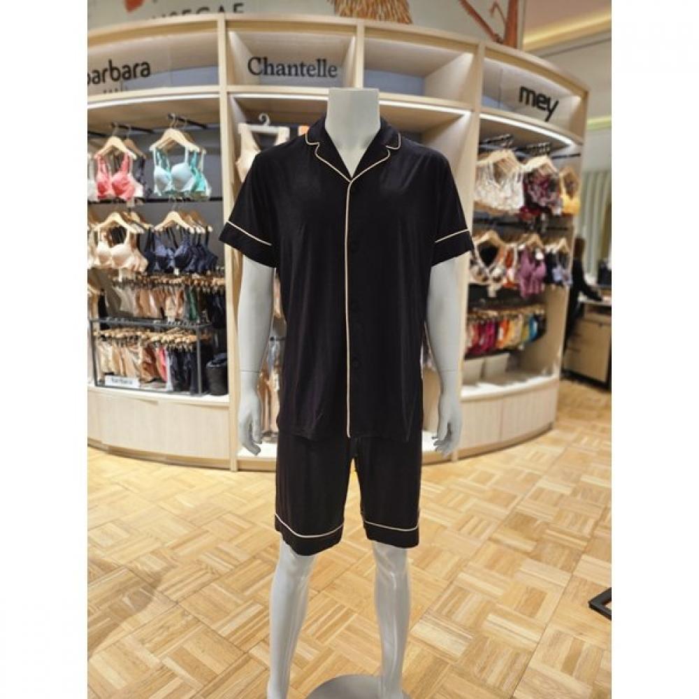 BARBARA Мужская пижама с коротким рукавом, темно-серая, из микромодала, Amp4575s dark gray/95