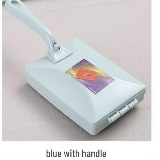 Velký prachový váleček s dlouhou rukojetí: Odstraňovač chloupků a zametač koberců pro úklid domácnosti (Postele, Pohovky)