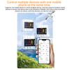 KWS-306 Multifunctional Rail-Mounted Electricity Meter: AC85–290V 80A, Three-phase Four-wire Voltage, Current and Power Meter