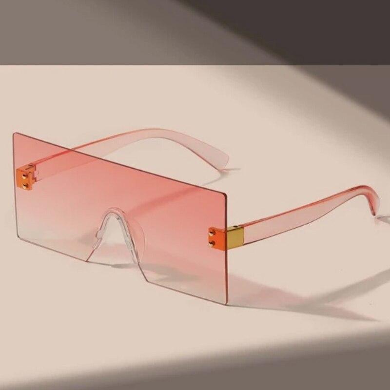 

2023 Новые женские солнцезащитные очки Мужские очки Аксессуары Женские солнцезащитные очки с защитой от ультрафиолета Fashion Square розовый