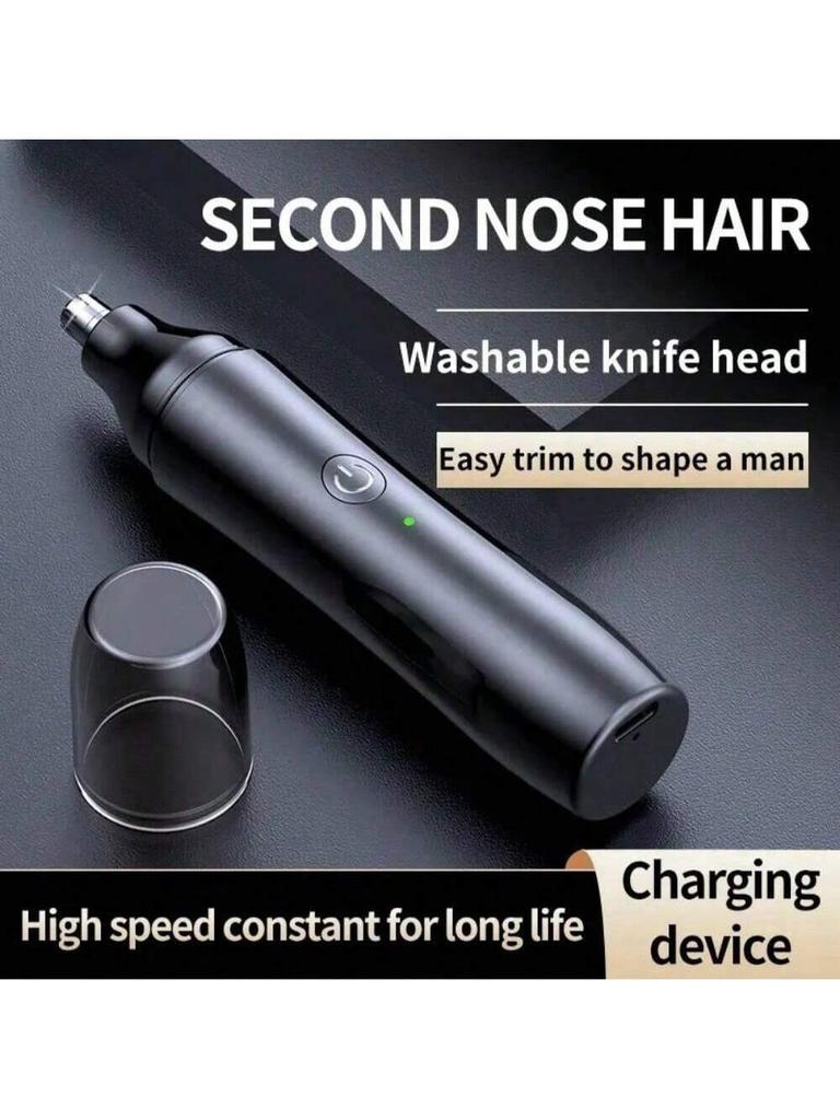 Rechargeable Electric Nose Trimmer Fully Automatic Washable Rechargeable Nose Hair Trimmer