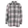 1116 Spring commuter fashion loose color matching plaid shirt stacked casual women's shirt cardigan wholesale women's clothing