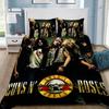 Exquisite Bedding Set Rock Band G-Guns N R-Roses Bedroom Decoration Duvet Cover Pillowcase Twin Full Queen Size Gift