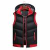 Autumn And Winter Men 'S Hooded Casual Vest Down Cotton Vest