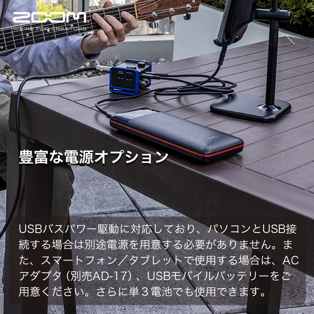 ZOOM Audio Interface for and Music USB Loop AMS Series AMS-22 Ultra-Compact Streaming, DTM, Production, Type-C, Smartphone/Tablet Compatible,