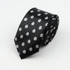 Classic Fashion Men's Skinny Tie Colorful Musical Notes Printed Piano Guitar Polyester 5cm Width Necktie Party Gift Accessory