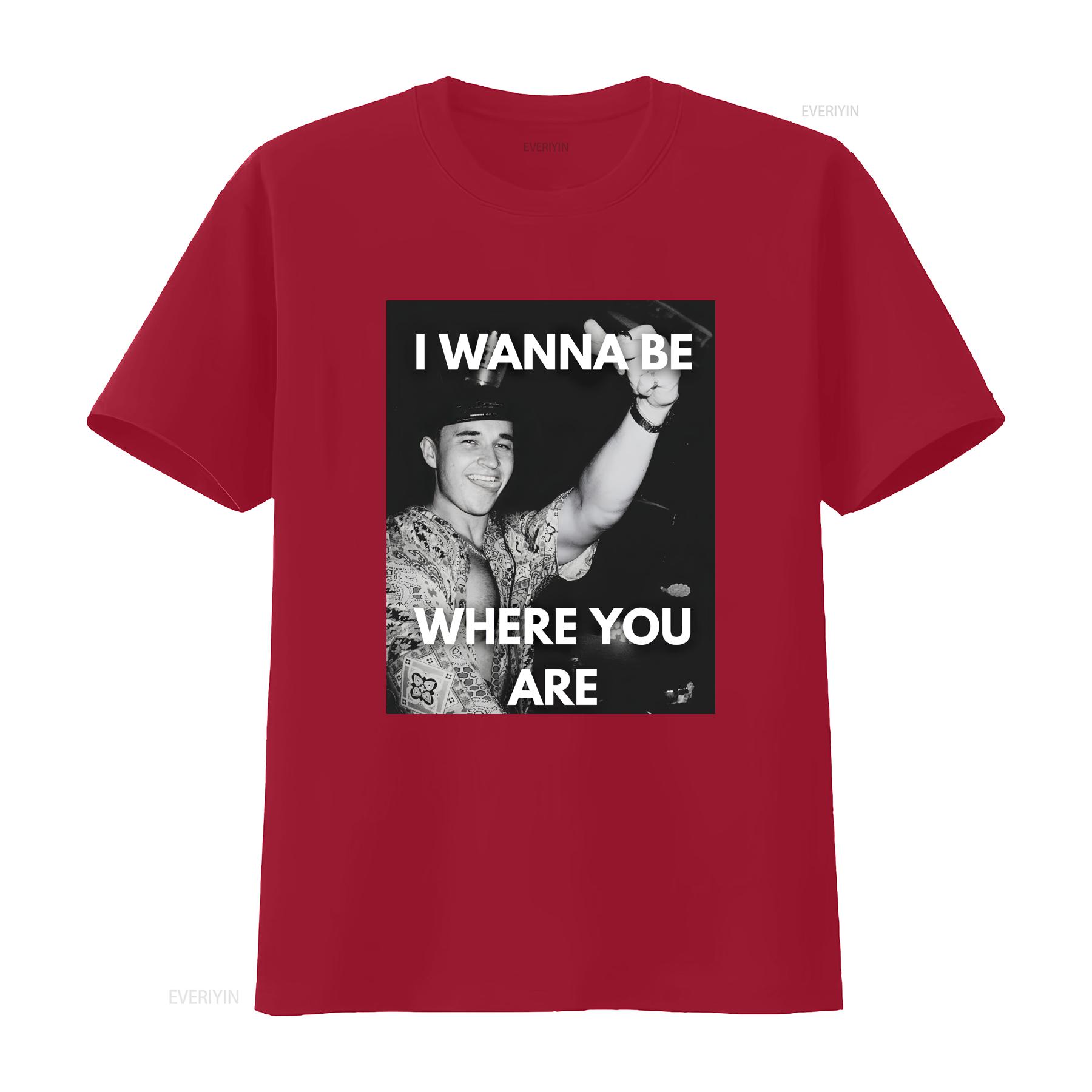 

John SummiT T Shirt I Wanna Be Where You Are EDM Rave Outfit House Music Festival Merch DJ Electronic Dance Top vintage Washed S