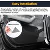 For Tesla Model Y Juniper 2025+ Door Protective Sticker Custom Fit Suede Kick Guard Soft Touch Scratch/Dirt Resistant Accessory