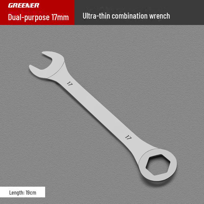 Green Forest Thin Open End Wrench Set: Complete Hardware Tool Set