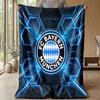 Bayern Munich Theme Blanket Soft Flannel Blanket Plush Throw Blanket Cozy Sofa Bed Blanket for Home Decor