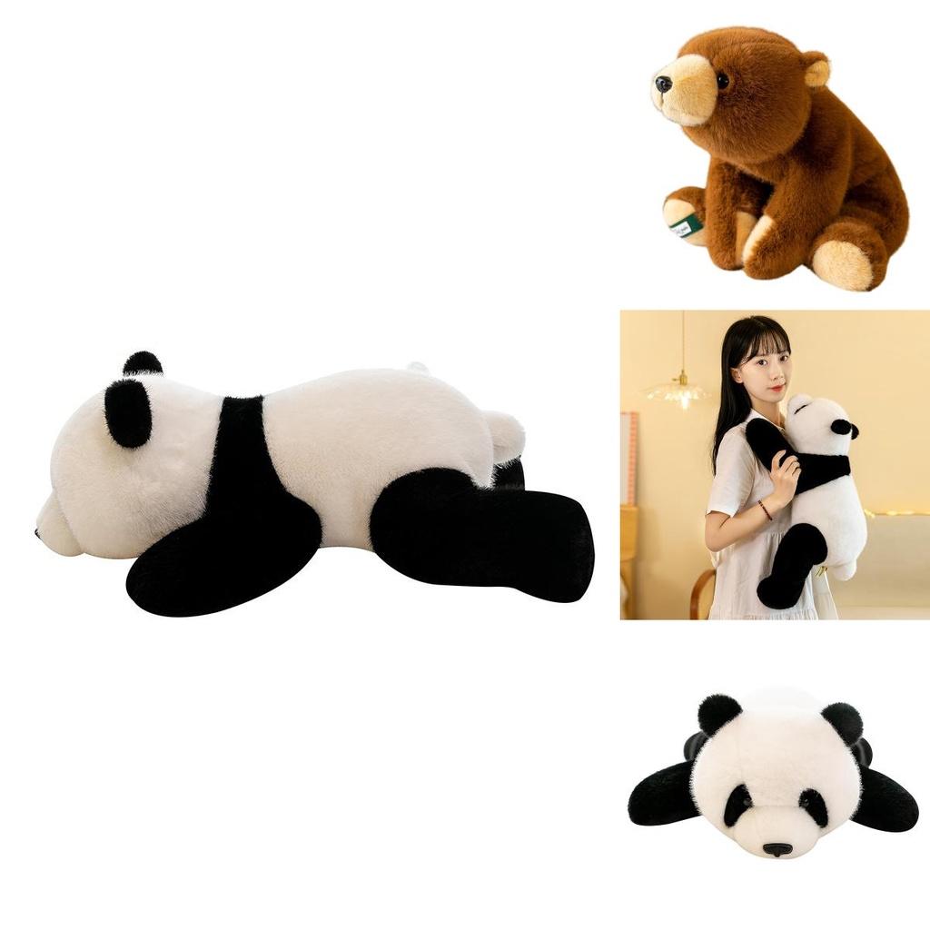 Cute Panda Plush Toy Soft And Huggable Stuffed Animal Perfect For Bedtime Birthday Gift 30cm 45cm 65cm