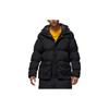 Air Logo Zipper Mid-Length Down Jacket Asia Sizing 'Black' Men's DQ7347-010
