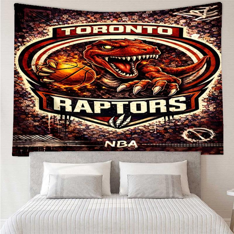 Raptors Basketball Logo Quick-Dry Tapestry Hanging for Bedroom,Livingroom, Playroom,Decor Art Room Wall Tapestry Holiday and Birthday Gifts