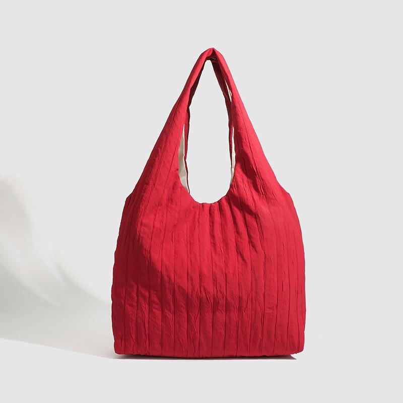 Lazy Tote Bag with Large Capacity Class Commuting Shoulder