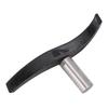 Curved Lathe Tool Rest Alloy Steel and Cast Iron 25mm Diameter Column Woodturning Lathe Tool Rest
