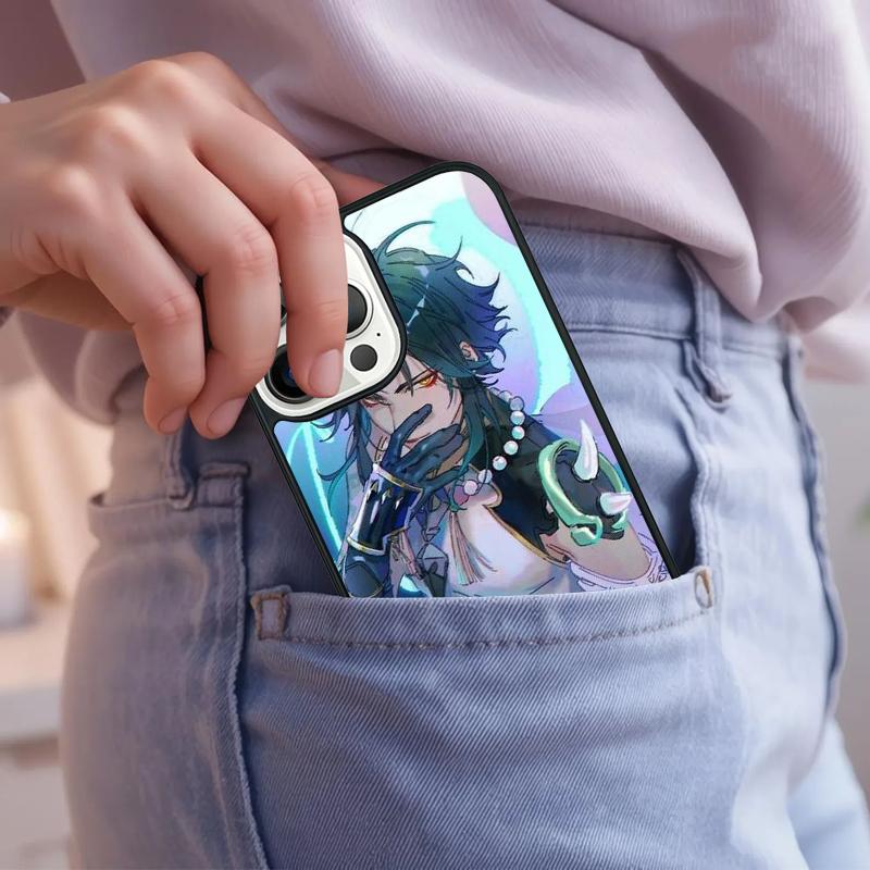 

Xiao Genshin Impact Phone Case For iPhone 17 Air 15 16e 14 13 Pro Max Coque 12 11 Pro Max PLUS cover iPhone 13pro max