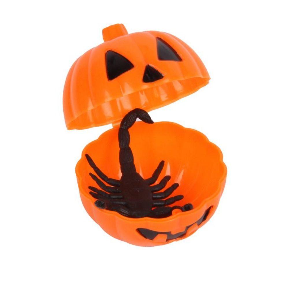 Halloween Mini Gift Snacks Containers Mini Pumpkin Bucket Pumpkin Props Adult Gifts