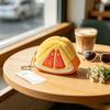 Zipper Pouch Plush Coin Purse Fruit Design Mini Purse Kawaii Plush Earphone Bag  Women